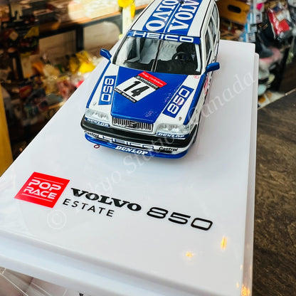POP RACE 1/64 Volvo 850 Estate 24h Nurburgring 1995 Heico Motorsport #14 PR64-850-95N2414