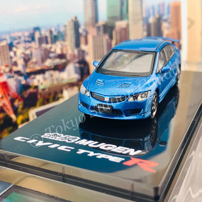HOBBY JAPAN 1/64 Mugen Civic TYPE R (FD2) Vivid Blue HJ641003MBL