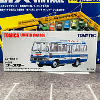 Tomica Limited Vintage 1/64 Toyota Coaster LV-184a (White/Blue Restaurant)