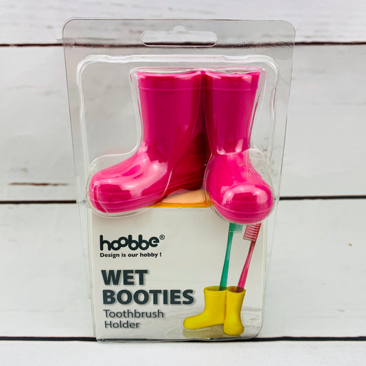 hoobbe® Wet Booties Toothbrush Holder - Pink 30098