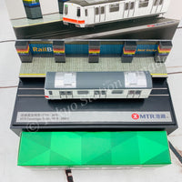 TINY 微影 MTR Station Diorama MTR00012 (Choi Hung Station) and Train Set MTR00003 (Yau Ma Tei)