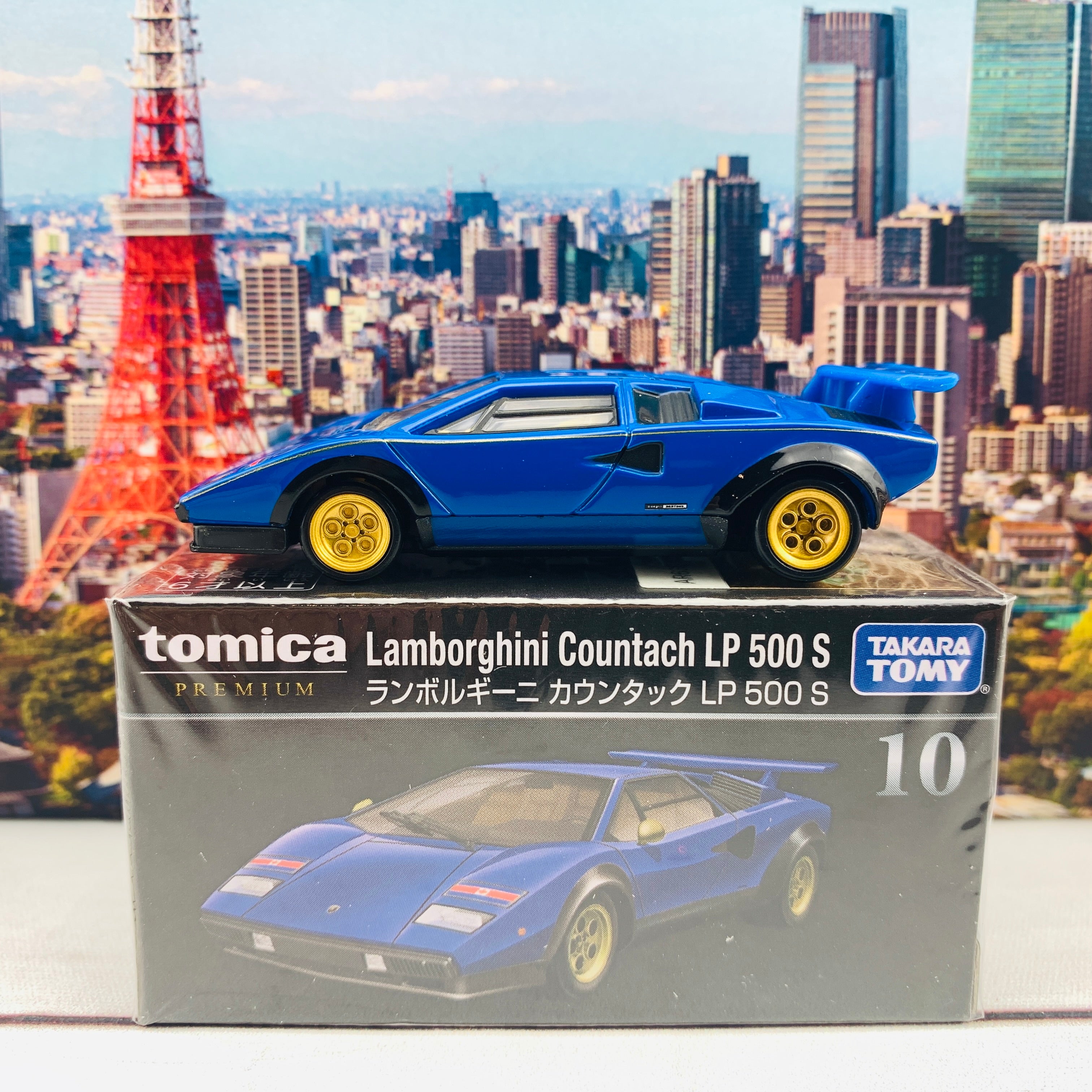 POPINICA COUNTACH LP500S 　E　未開封 Tomica Premium 10 Lamborghini Countach LP500S – Tokyo Station