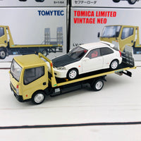 Tomica Limited Vintage Tomytec Nissan Atlas (F24) Hanamidai Safety Loader Gold 1/64 LV-N144c