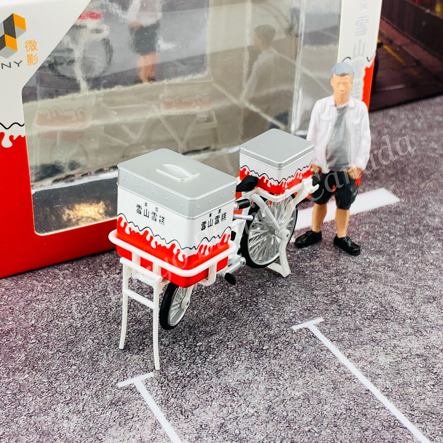 Tiny 微影 1/35 Ice Cream bicycle 美國雪山雪糕單車 ATC35017