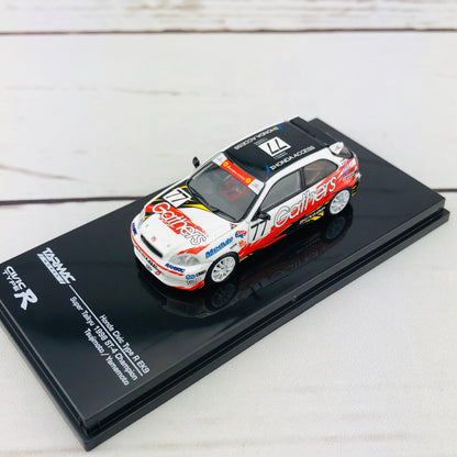 Tarmac Works 1/64 Honda Civic Type R EK9 Super Taikyu 1998 ST-4 Champion Gathers livery #77 T64–010-GR