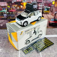 TINY 微影 161 BMW i3 Clock Car Hong Kong Marathon 10 km 馬拉松領航計時車 ATC64699