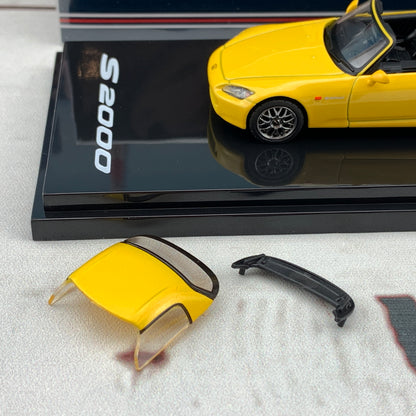 Products HOBBY JAPAN 1/64 Honda S2000 AP1 Type 200 Customized Version Yellow HJ641020CY