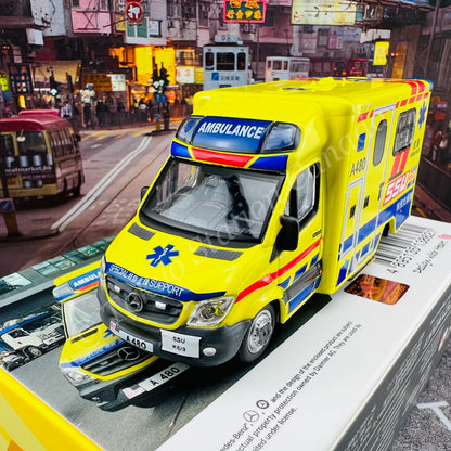 TINY 微影 Mercedes-Benz Sprinter Facelift HKFSD Ambulance SSU (A480) ATC64854