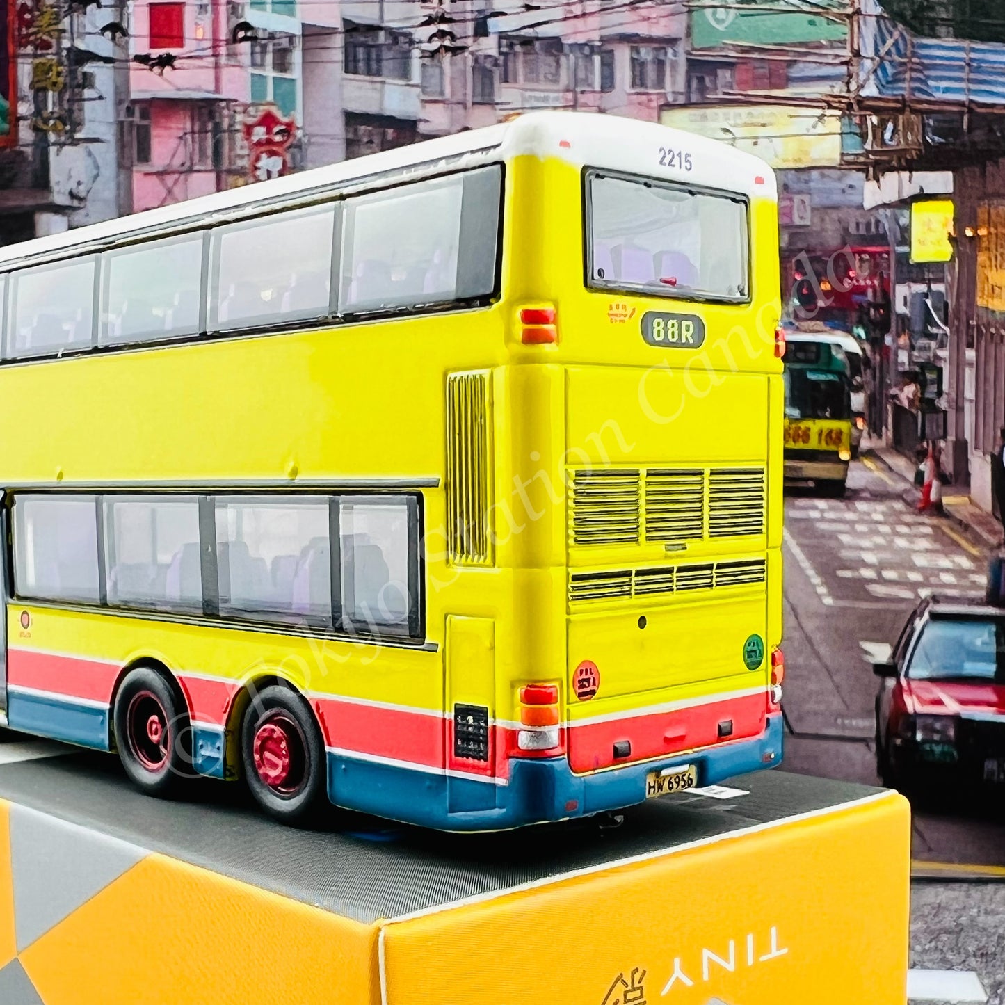 TINY 微影 L09 DENNIS Trident Duple MetSec Yellow (City One Shatin 88R  沙田第一城) (Scale 1/110) ATC65129