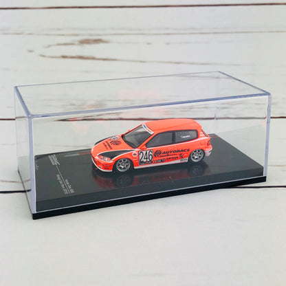 Tarmac Works 1/64 Honda Civic EG6 Motegi Civic Race 2010 #246 AUTOBACS T64-001-AB