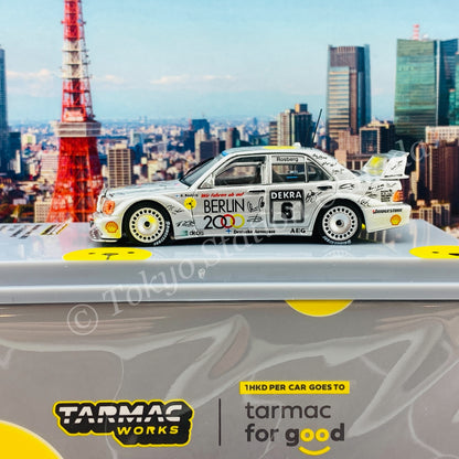 TARMAC WORKS 1/64 HOBBY64 Mercedes-Benz 190 E 2.5-16 Evo II  DTM 1992 Keke Rosberg T64-024-92DTM06