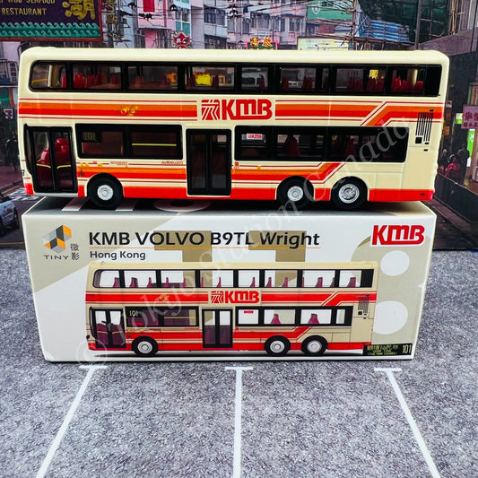 TINY 微影 118 KMB VOLVO B9TL Wright (Kwun Tong Yue Man Square 101 觀塘裕民坊) KMB2018086