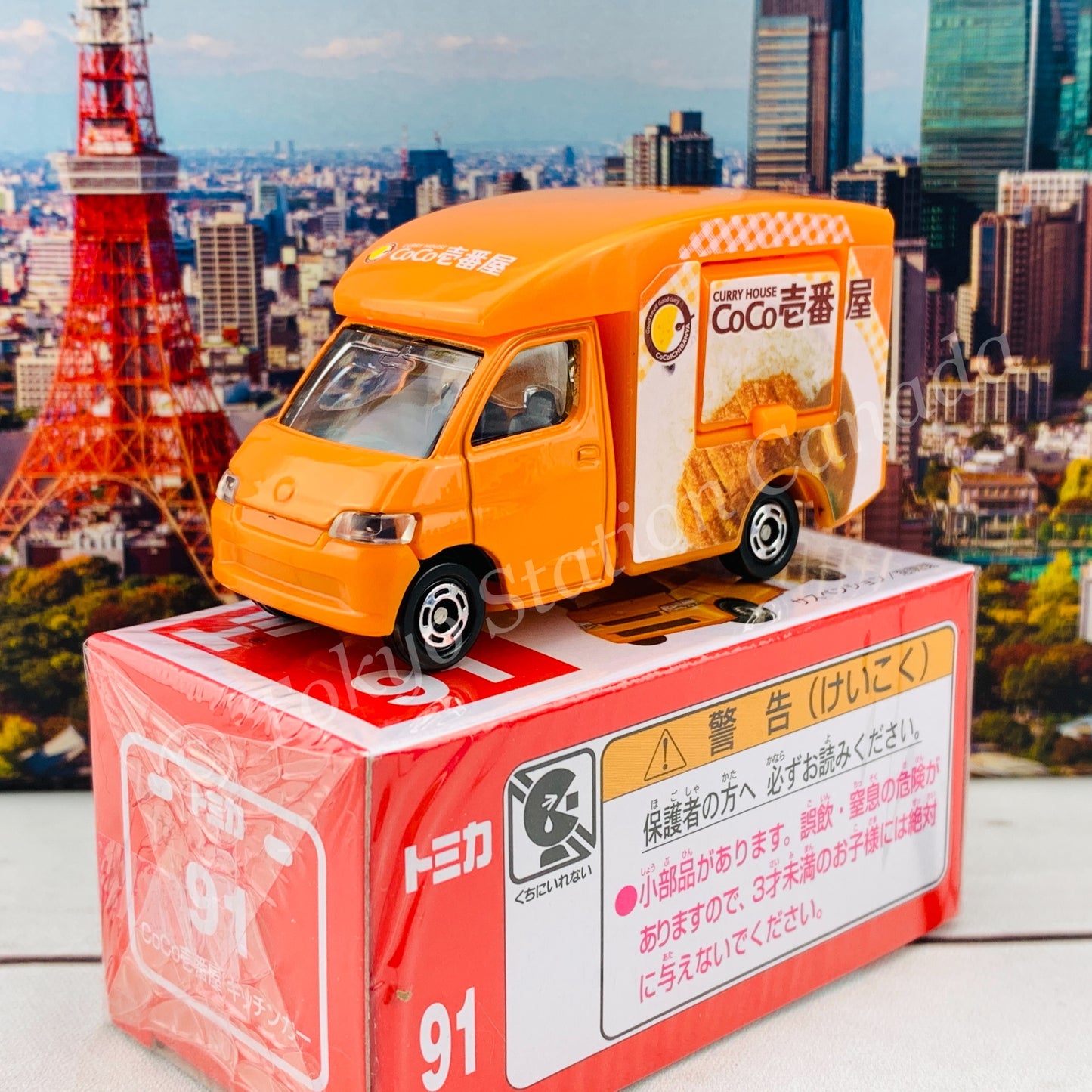TOMICA 91 CoCo ICHIBANYA Kitchen Car 4904810102663
