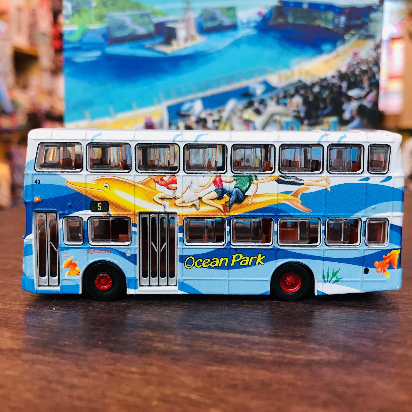 Tiny Ocean Park Hong Kong Set 主題公園  電車及巴士套裝