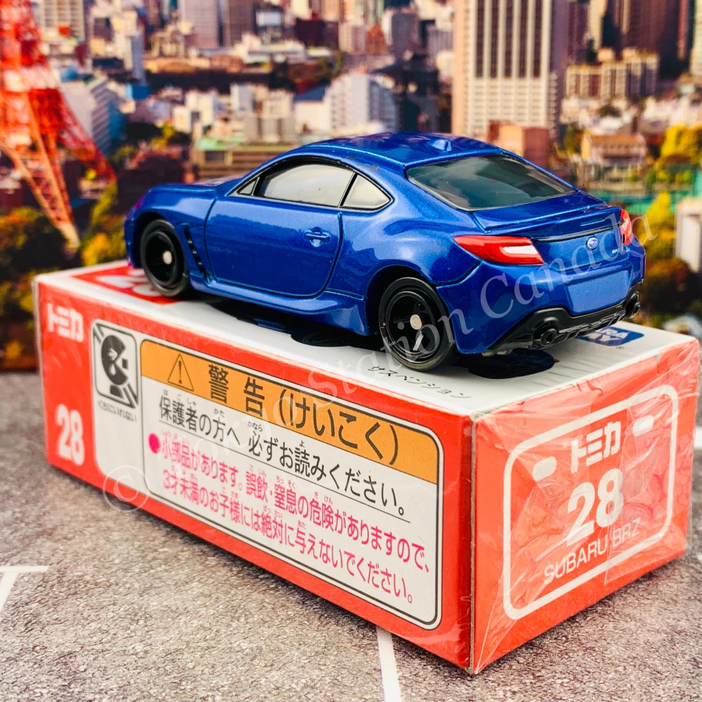 TOMICA 28 SUBARU BRZ 4904810175360