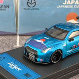 TIME MODEL 1/64 Japanese Culture Sukura GTR R35 with High Wing