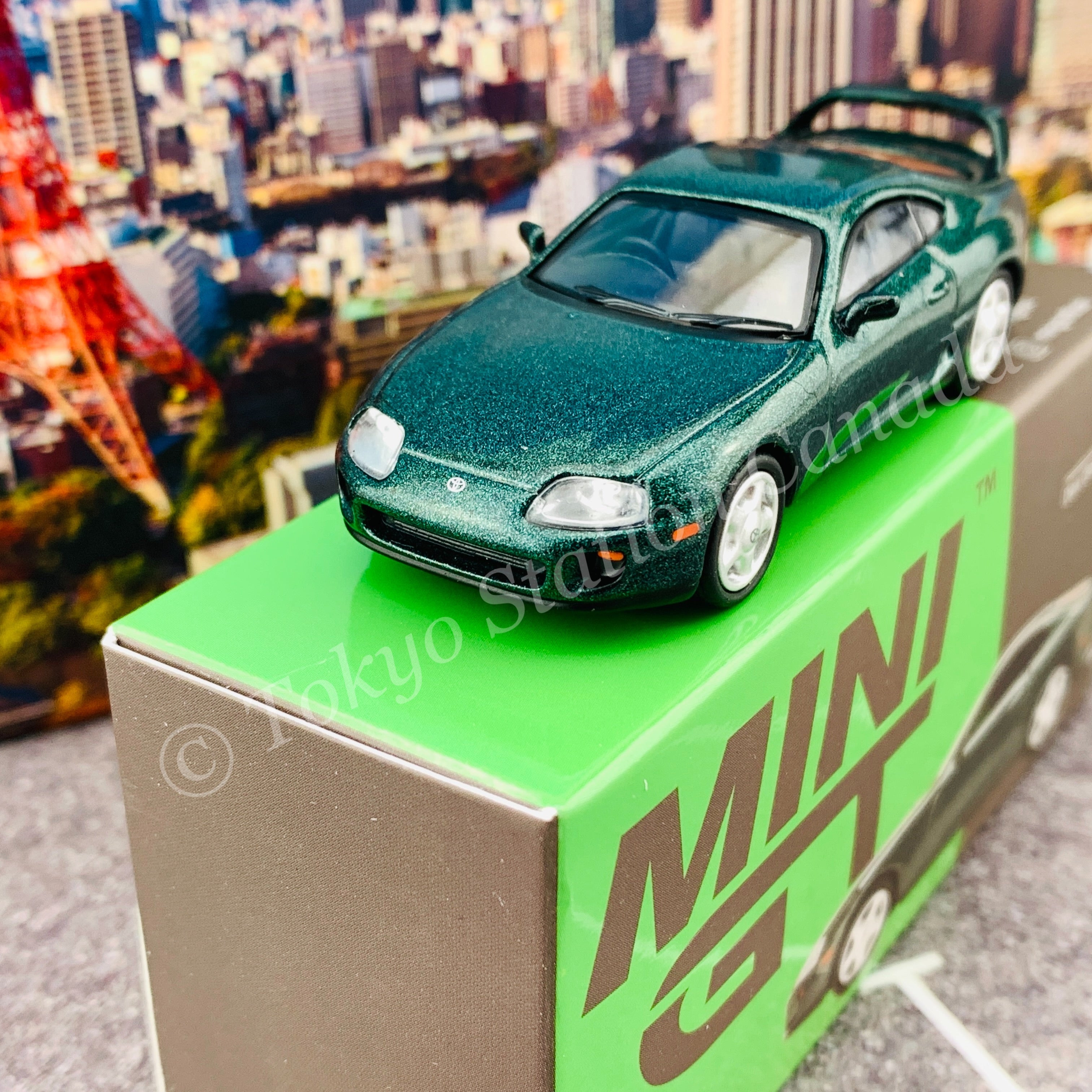 MINI GT トヨタスープラ ダークグリーン MINIGT.com – Welcome to the World of 1:64!
