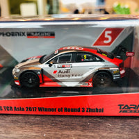 Tarmac Works 1/64 Audi RS3 LMS - TCR Asia 2017 - Audi HK/ Phoenix Racing Asia - Jasper Thong