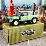 TARMAC WORKS 1/64 Global64 Land Rover Defender 110 Green Metallic T64G-020-GR