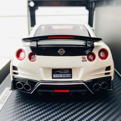 Ignition Model 1/18 TOP SECRET Nissan GTR R35 White Pearl IG1537