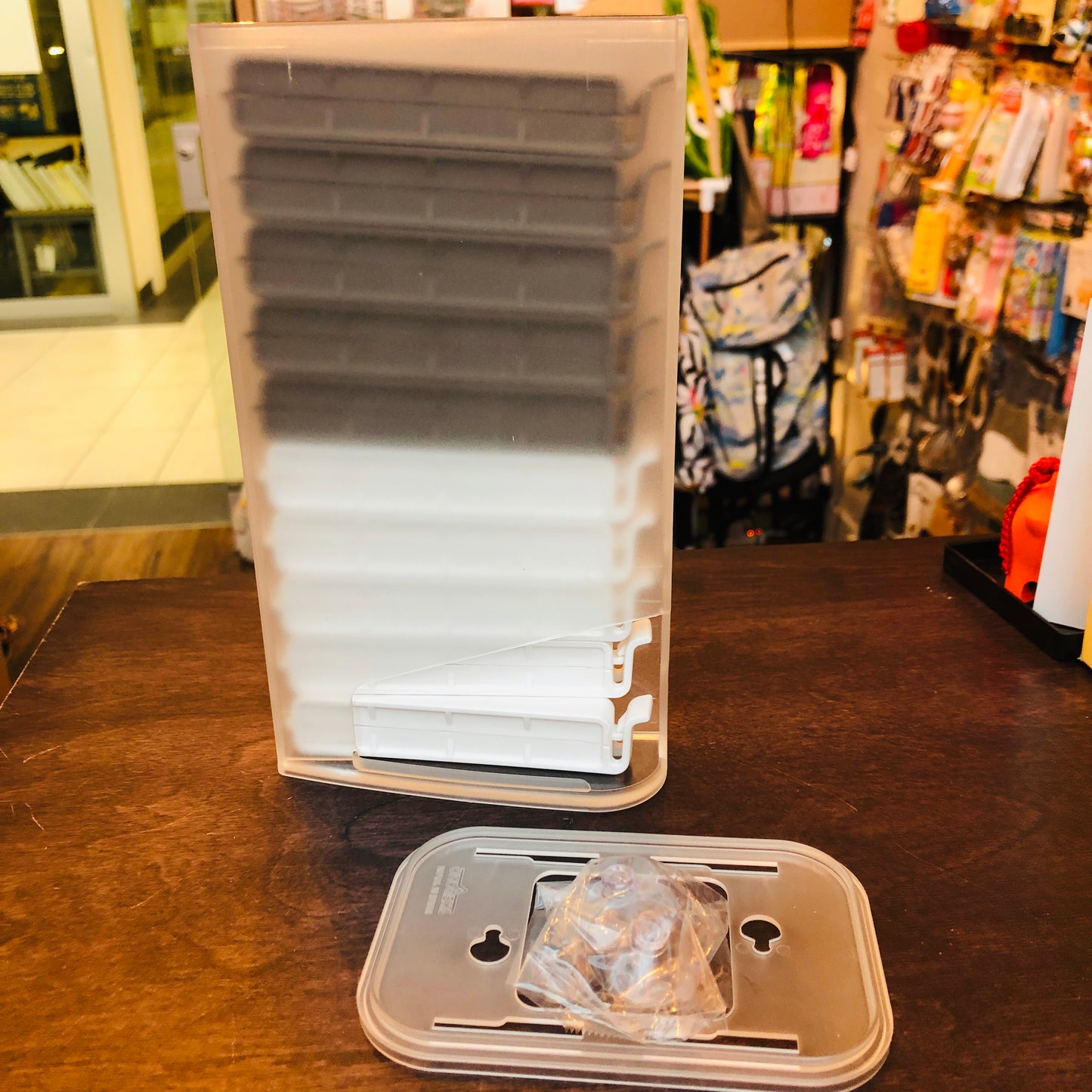 AKEBONO 10pcs Plastic Sealing Bag Clip Set - White and Brown ST-3013