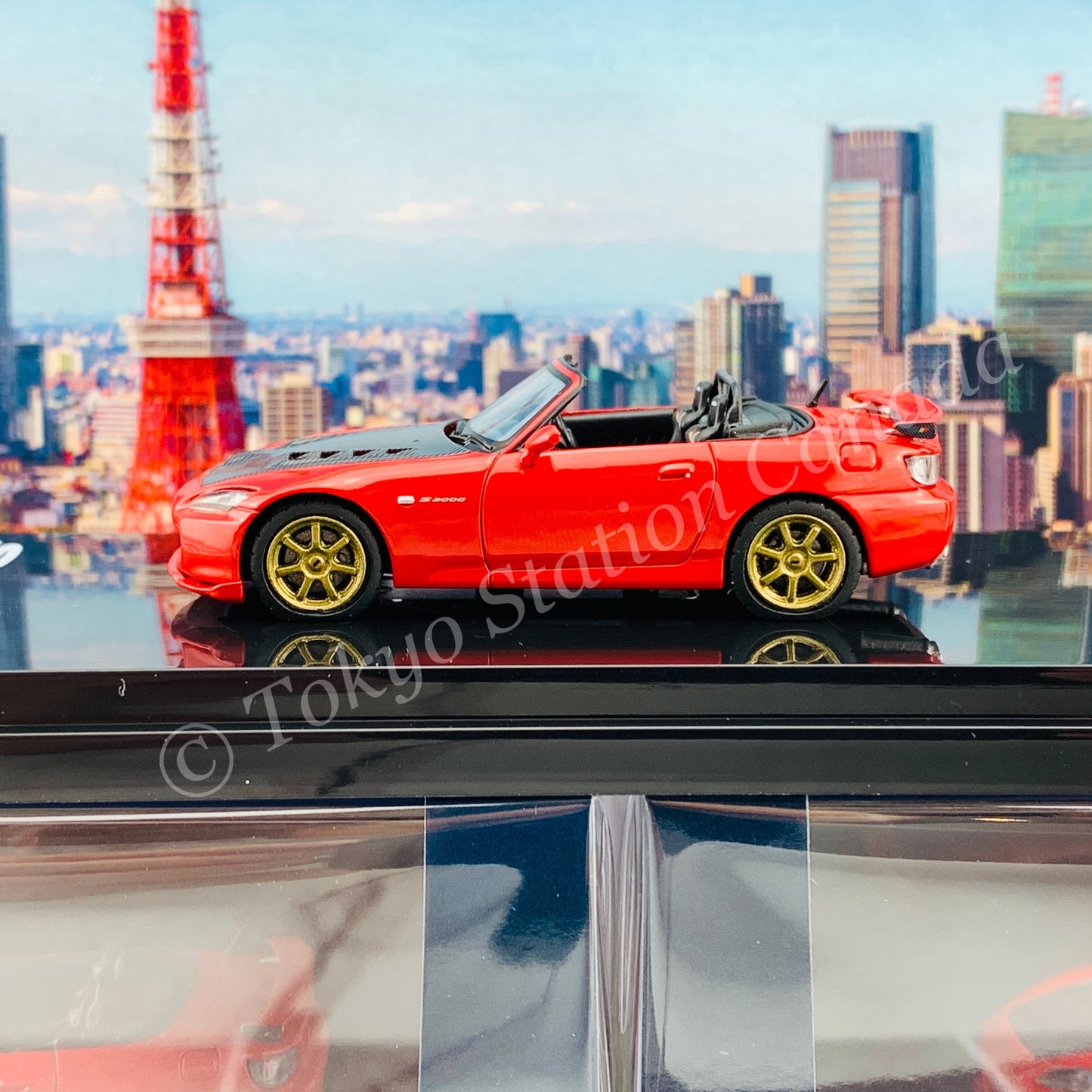 HOBBY JAPAN 1/64 Mugen S2000 New Formula Red HJ641020MR