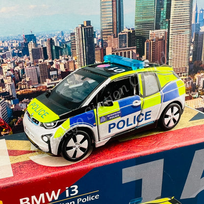 TINY 微影 1/64 UK15 BMW i3 UK London Police Patrol Car ATCUK64004
