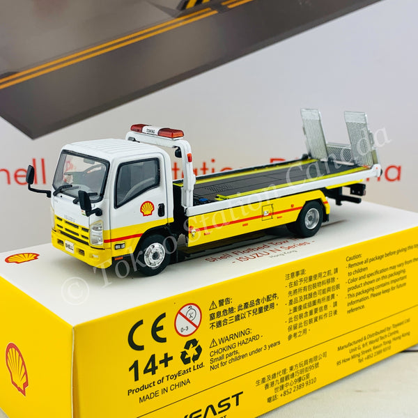 Tiny 微影 Hong Kong Shell Flatbed Tow Truck ISUZU N Series 