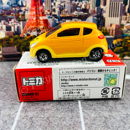 TOMICA x PON DE LION & His Sweet Friends - Honey Shippo (Subaru R1) Presented by Mister Donut