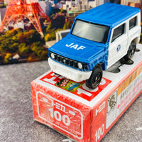 TOMICA 100 Suzuki Jimny JAF Road Service Car 4904810175551