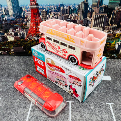 TOMICA DISNEY MOTORS Sunny Decker Minnie Mouse Whiteday Edition 2022 (4904810188230)