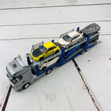 MINI GT 1/64 Mercedes-Benz Actros With Car Carrier Trailer LHD MGT00111-L