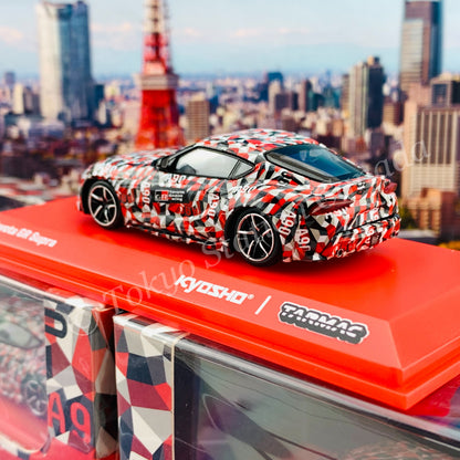 Tarmac Works 1/64 COLLAB64 Toyota GR Supra TEST CAR *** Collaboration with Kyosho *** T64K-002-TEST
