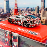 Tarmac Works 1/64 COLLAB64 Toyota GR Supra TEST CAR *** Collaboration with Kyosho *** T64K-002-TEST