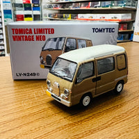 TOMYTEC Tomica Limited Vintage Neo 1/64 Subaru SAMBAR Dias Classic 1994 model Sepia/White LV-N249c