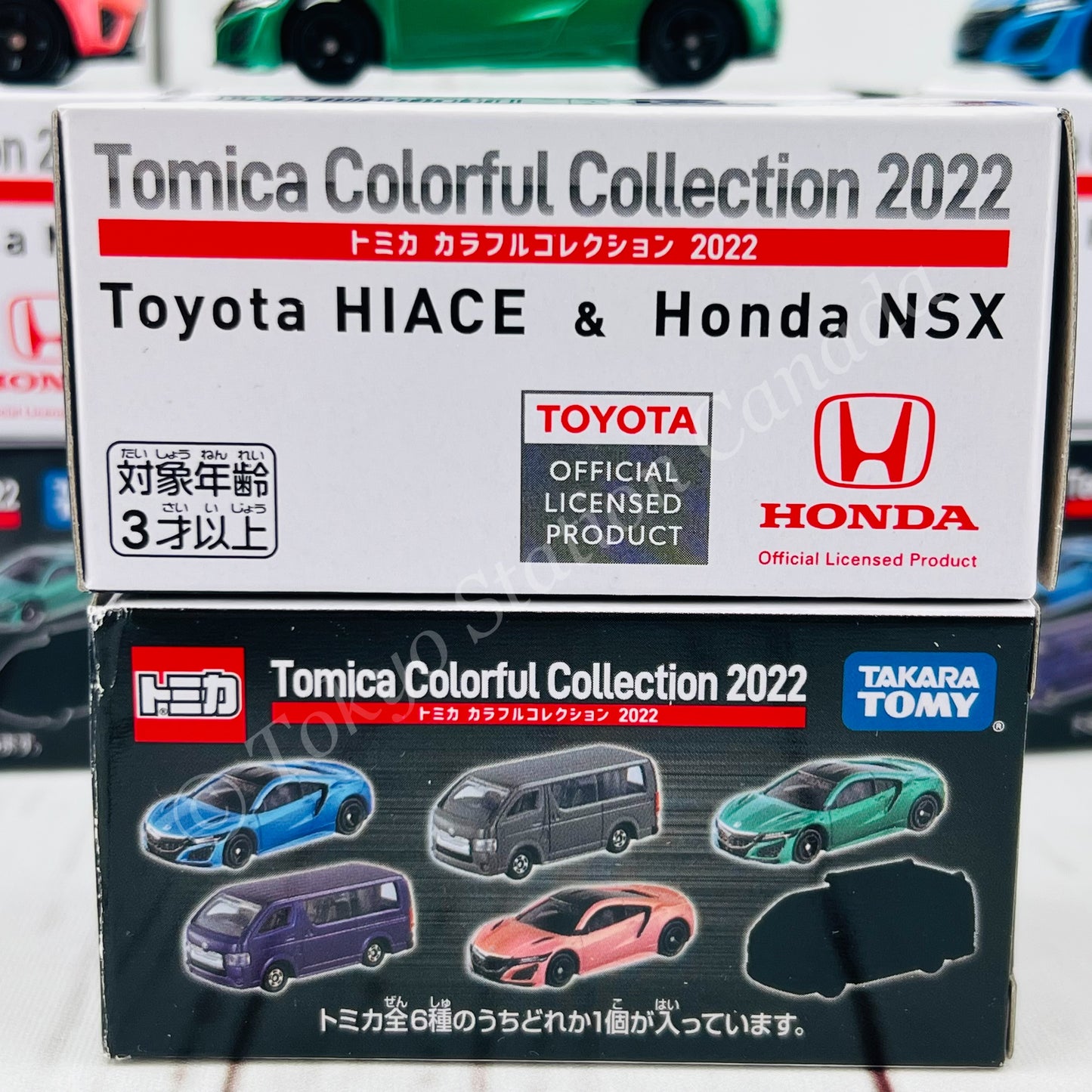 TOMICA 7-11 Japan Colorful Collection 2022 (Complete set of 6) 4904810205180
