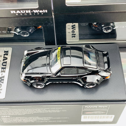 MODEL COLLECT 1/64 Porsche RWB 930 Ducktail Wing Black MC640002F