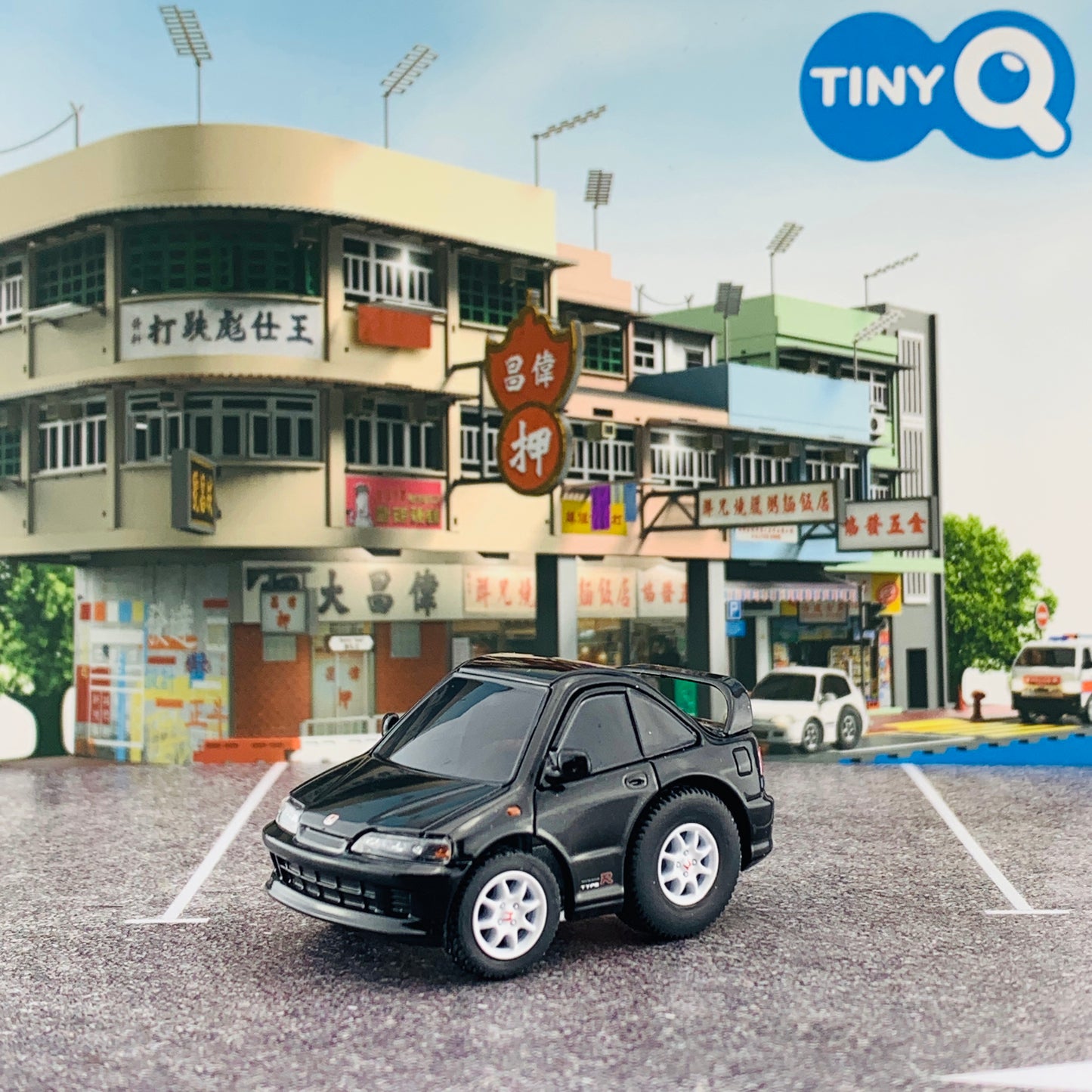 TINYQ Pro-Series 06 - Honda Integra DC2 (Black) TinyQ-06-b