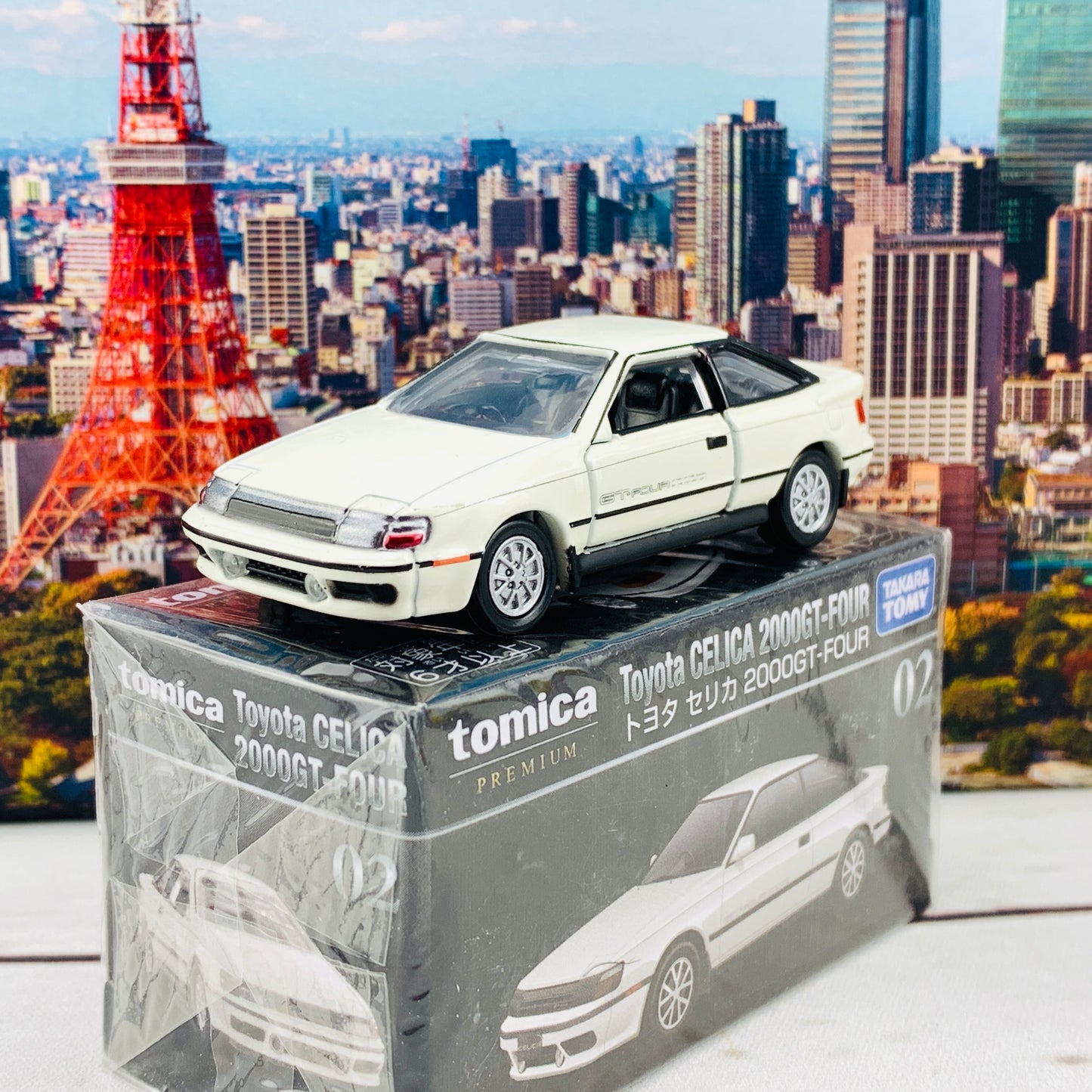 Tomica Premium 02 Toyota Celica 2000GT-FOUR