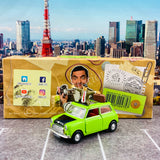 TINY 微影 Mr Bean's MINI Set ( Sunroof open Mini cooper + Mr Bean's Figure with suitcase) LHD ATBS018