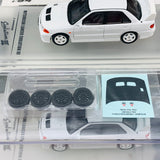 INNO64 1/64 MITSUBISHI LANCER EVOLUTION III White with Extra Decals and Wheels  IN64-EVO3-WHI