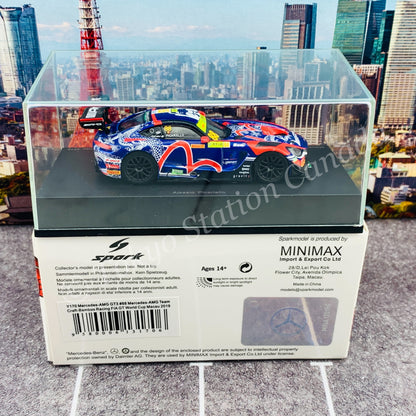 Sparky 1/64 MERCEDES-AMG GT3 NO.88 MERCEDES-AMG TEAM CRAFT-BAMBOO RACING FIA GT WORLD CUP MACAU 2019 ALESSIO PICARIELLO Y170