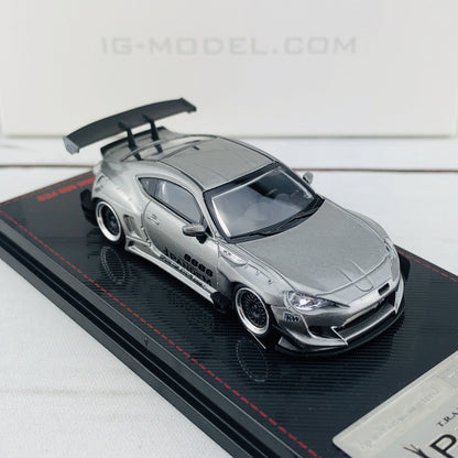 Ignition Model 1/64 Pandem Toyota 86 V3 Gray Metallic 1406