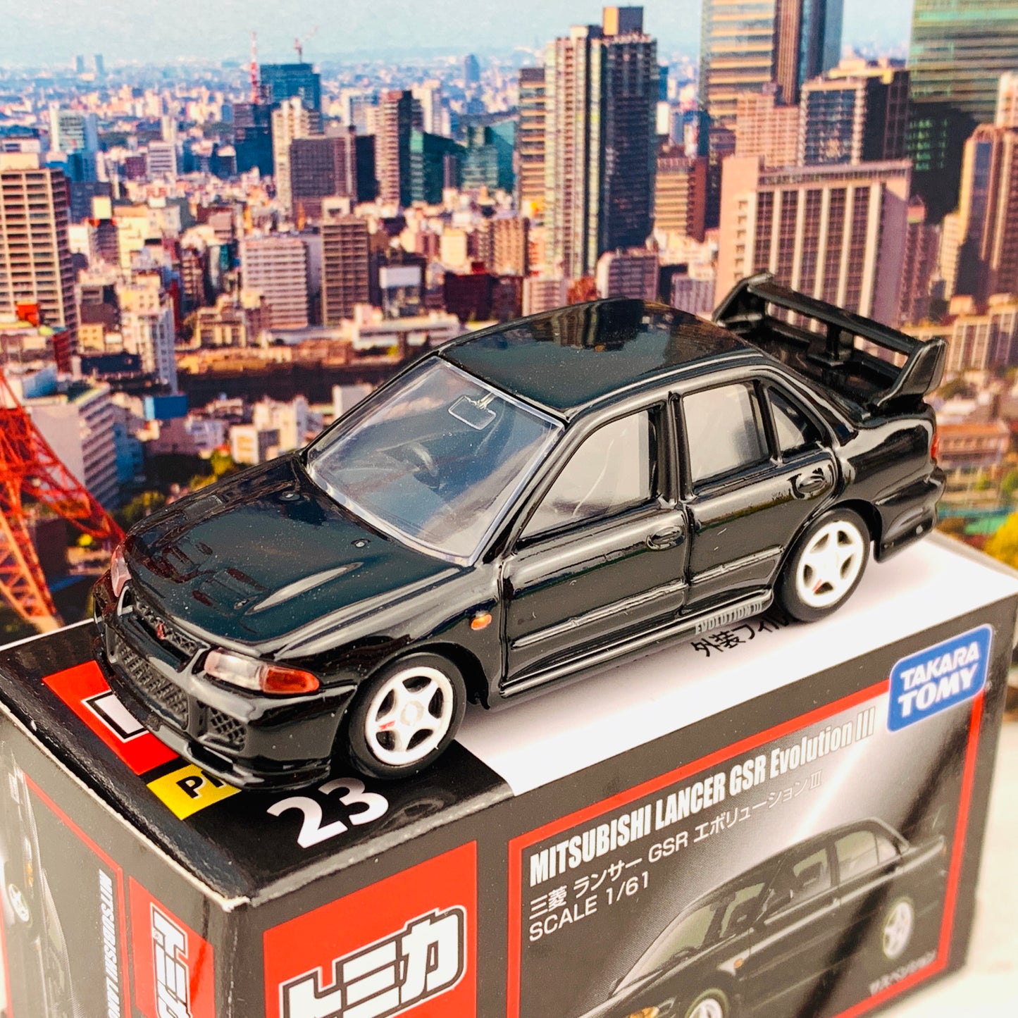 Tomica Premium 23 Mitsubishi Lancer GSR Evolution III