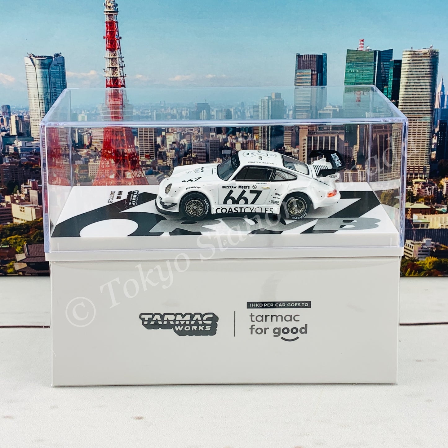 Tarmac Works 1/64 RWB 930 Coastcycles T64-015-CC