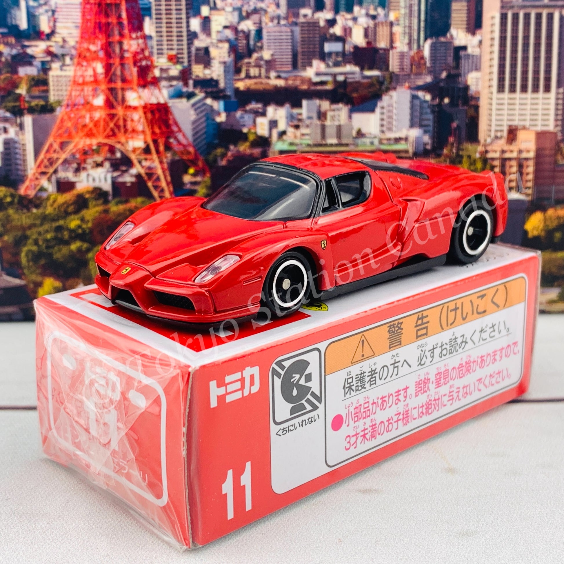 TOMICA 11 ENZO FERRARI (RED)