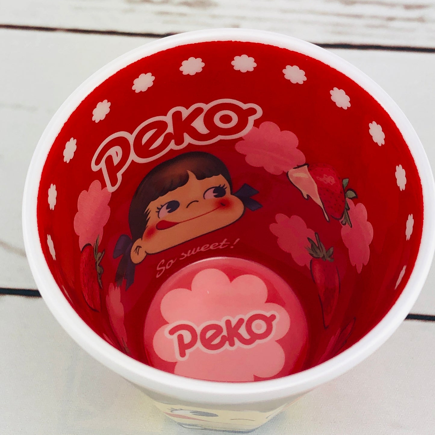 Milky 不二家ミルキー Melamine Cup 270ml Strawberry PE-5525290UP