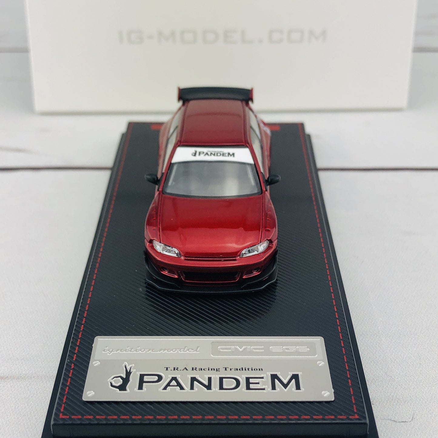 Ignition Model 1/64 Pandem Civic (EG6) Red Metallic 1414