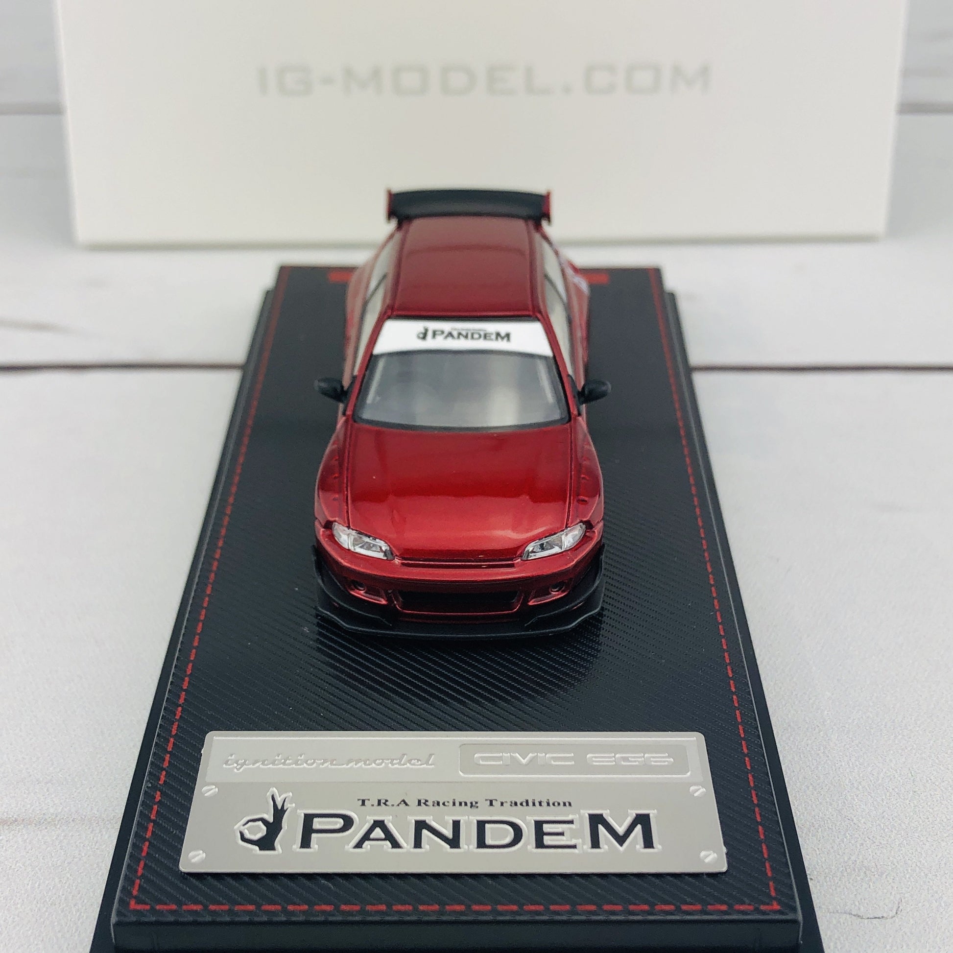 Ignition Model 1/64 Pandem Civic (EG6) Red Metallic 1414