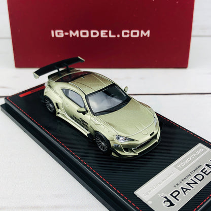 Ignition Model 1/64 Pandem Toyota 86 V3 Green Metallic 1754